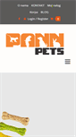 Mobile Screenshot of pannpets.com
